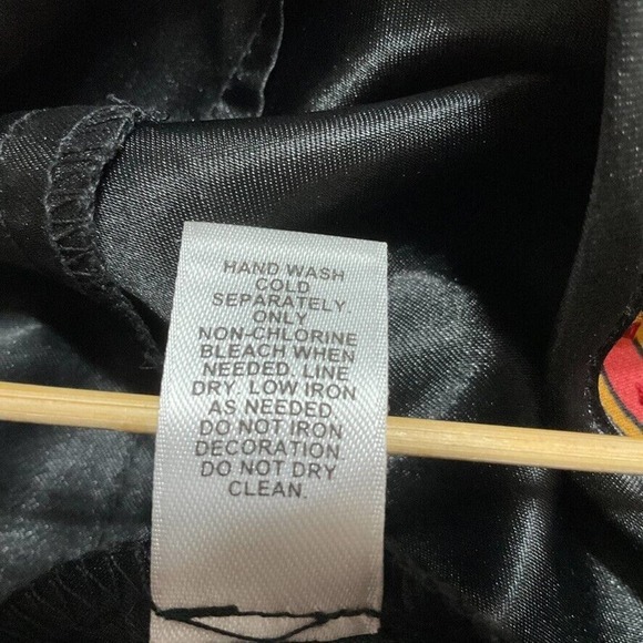 CATO Tropical Chiffon Dress Gold Red Browns Shortsleeved Lined Size 14 - Picture 13 of 16